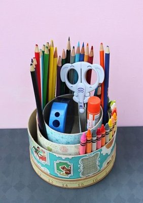 生活小貼士 讓孩子們輕松學會收納文具的小創意